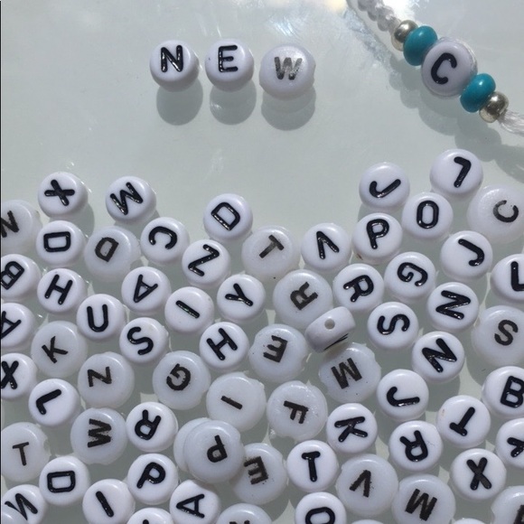 Handmade Personalized Initial Friendship Bracelet - Picture 4 of 4
